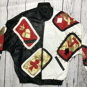 Laura Rosenthal Women’s Leather Coat Poker Slots